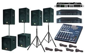 Sound system game activity rent in Hyderabad